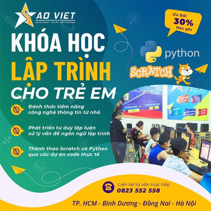 Giới Thiệu Khóa Học Lập Trình Cho Trẻ Em