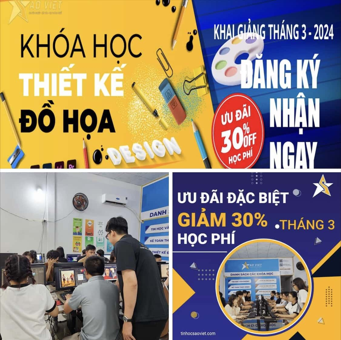 Đăng Ký Ngay Khóa Học Thiết Kế đồ Họa Tại Tin Học Sao Việt