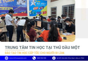 Trung Tâm Tin Học Sao Việt Thủ Dầu Một