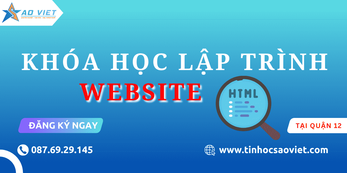 Học Lập Trình Web Ở Quận 12