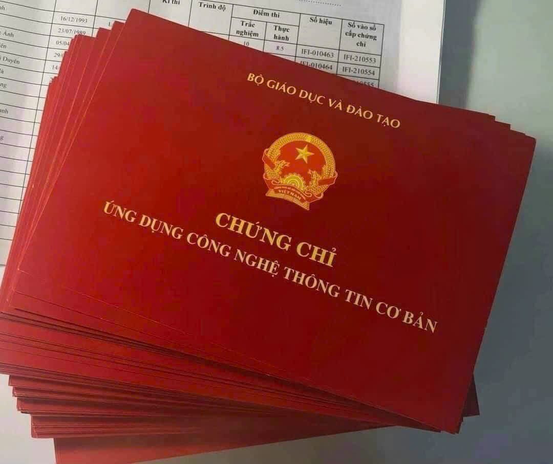 Nhận Ngay Chứng Nhận Hoàn Thành Tin Học Văn Phòng 1