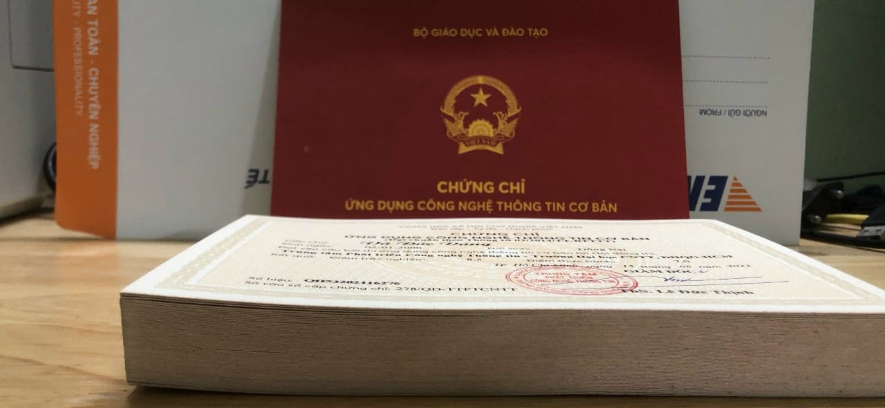 Nhận Ngay Chứng Nhận Sau Khóa Học