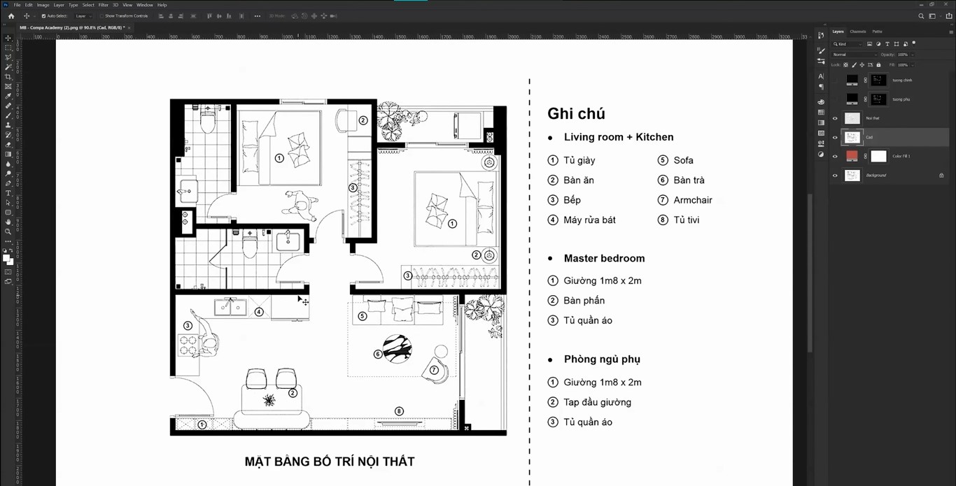 Các Công Cụ Học Thiết Kế Nội Thất Trên Máy Tính