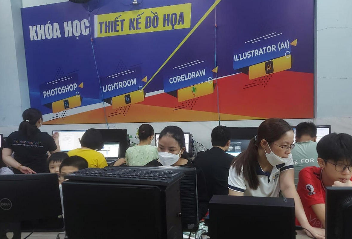 Các Khóa Học Thiết Kế Đồ Hoạ Tại Trung Tâm Tin Học Sao Việt Đồng Nai