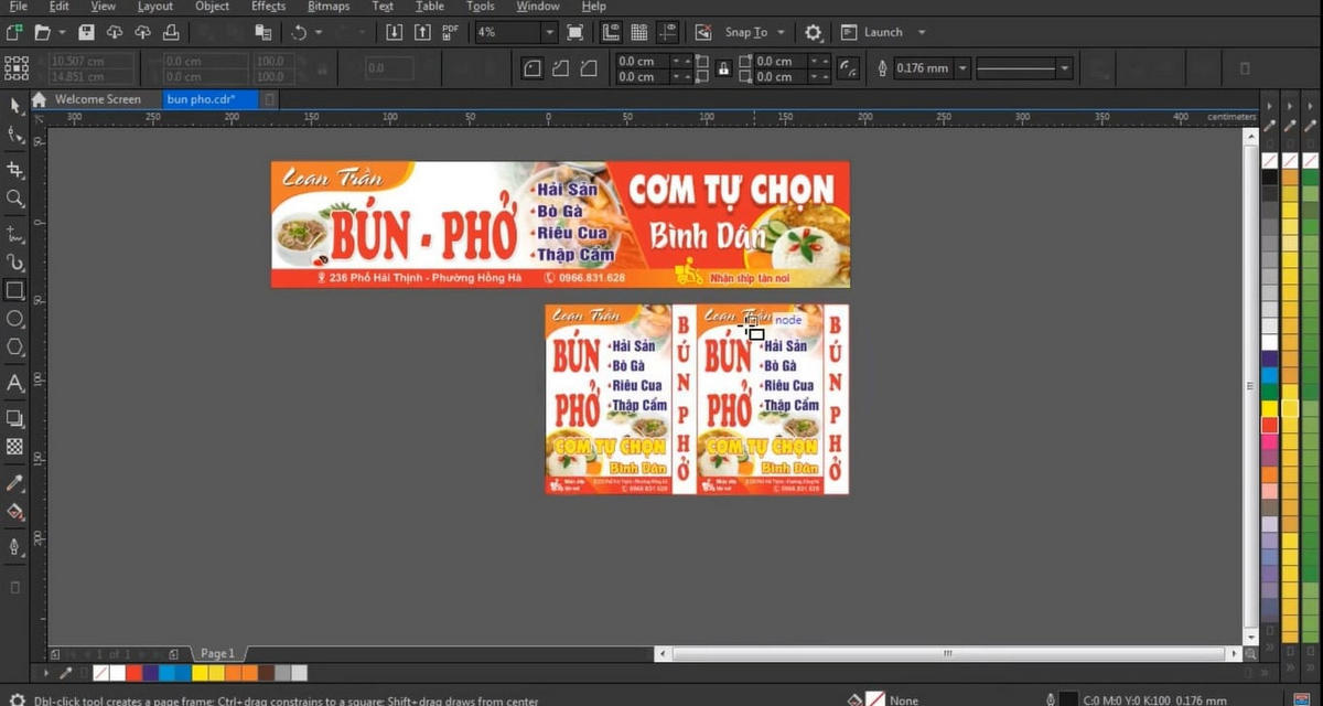 Hinh 2 Sản Phẩm Trong Khóa Học CorelDRAW Tại Tân Bình