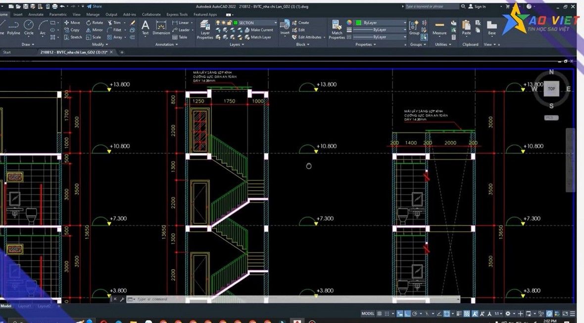 Học Thiết Kế Bản Vẽ Trong AutoCAD 2