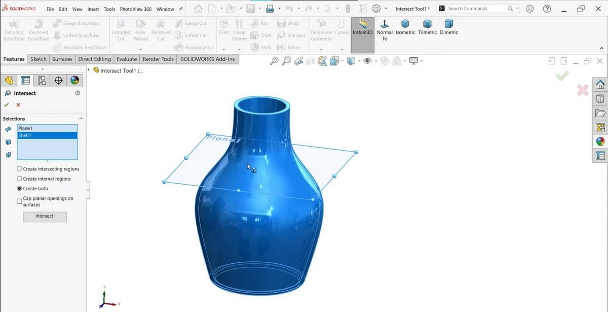 Tạo Và Chỉnh Sửa Sản Phẩm Trong SolidWorks