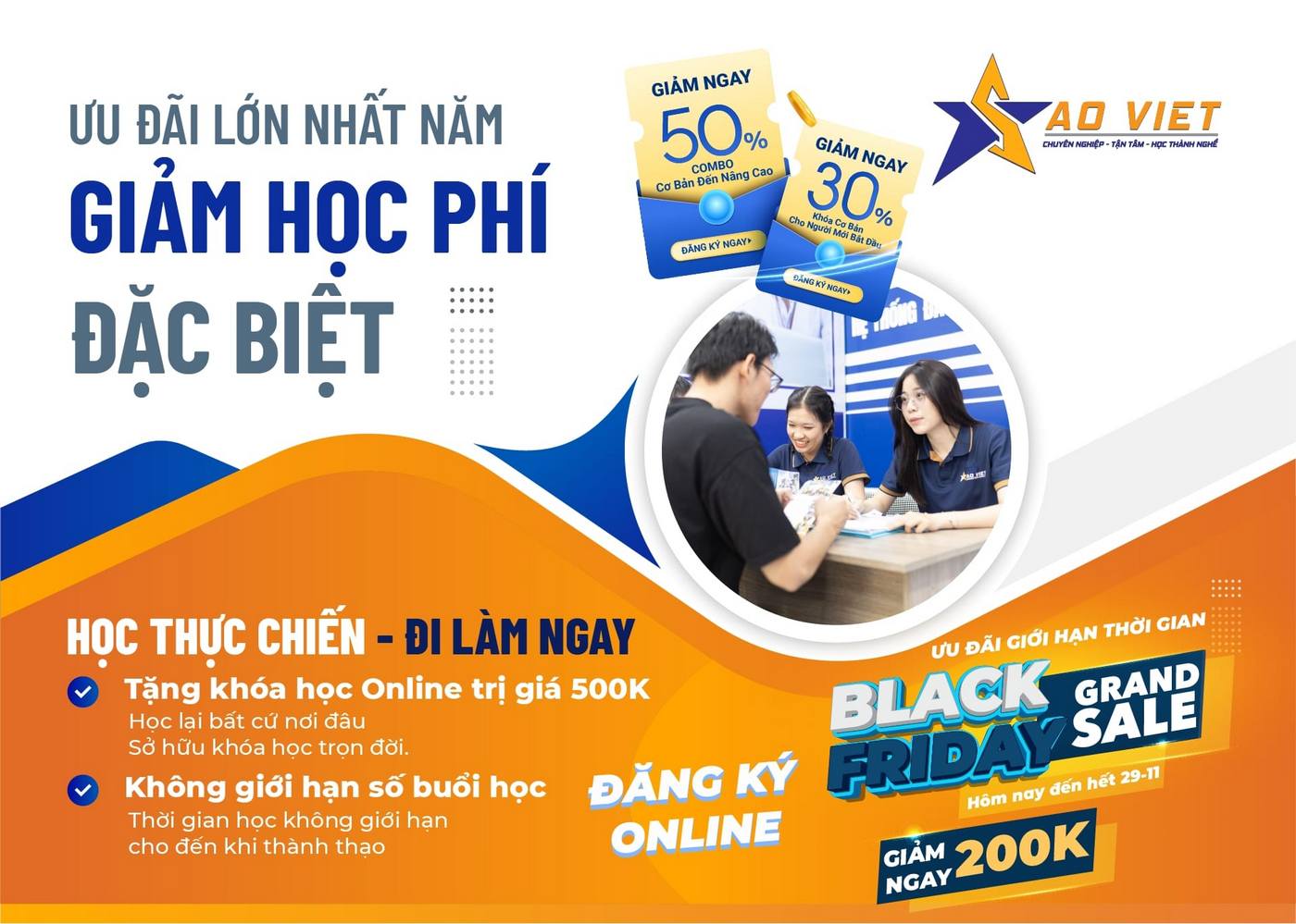 Ưu Đãi Black Friday Tại Tin Học Sao Việt Vũng Tàu