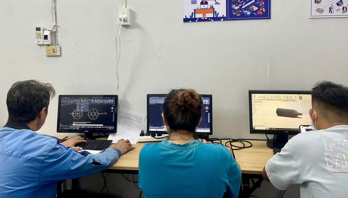 Học Viên Trong Khóa Học Autocad Tại Phường An Phú