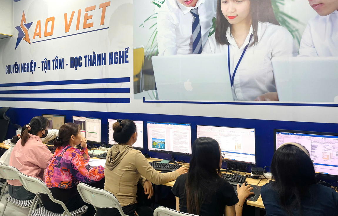 Trung Tâm Tin Học Văn Phòng Sao Việt Tại Phường Chợ Quán