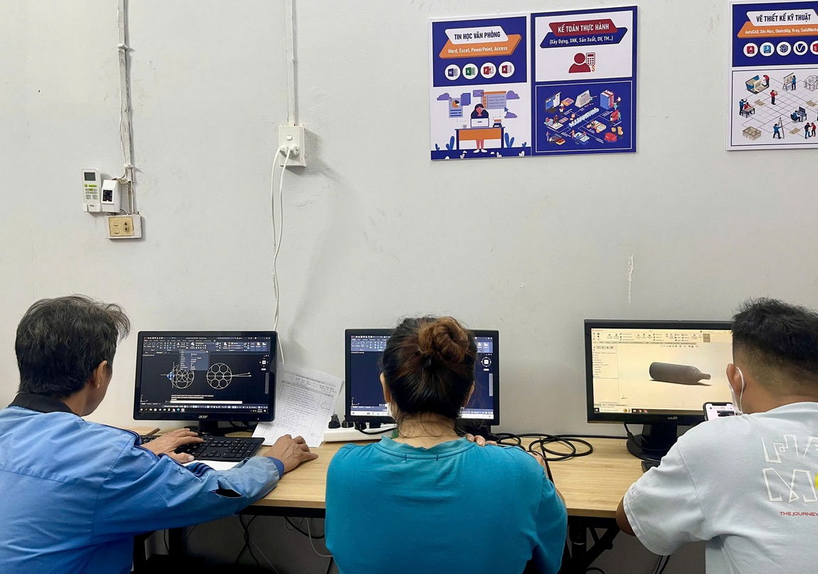 Nắm Vững Kỹ Năng Phần Mềm Đồ Họa Trong Khóa Học Thiết Kế Nội Thất Tại Phường Tân Hưng