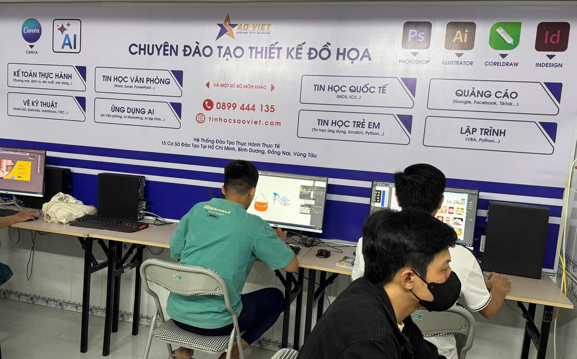 Nội Dung Chính Trong Khóa Học Thiết Kế Đồ Họa Tại Phường An Phú