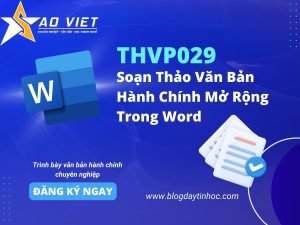Khoa Hoc Soan Thao Van Ban Hanh Chinh Mo Rong Trong Word